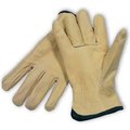 Pip PIP Top Grain Cowhide Drivers Gloves, Keystone Thumb, Quality Grade, XL 68-165/XL